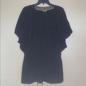 EUC {Anthro} Leifsdottir Boho Swim coverup, Sz 6